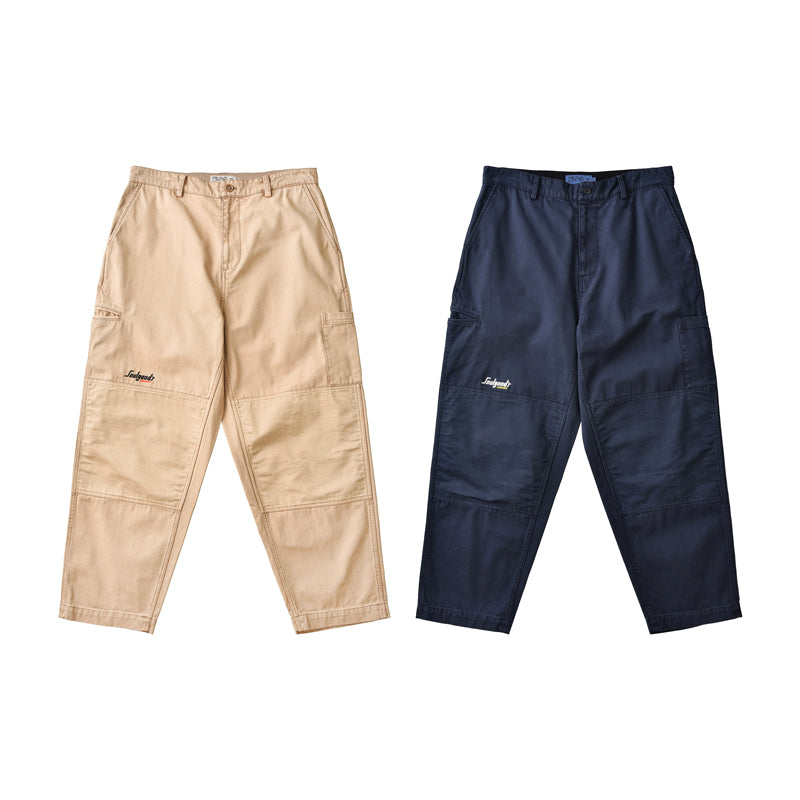 Washed Canvas Work Pants