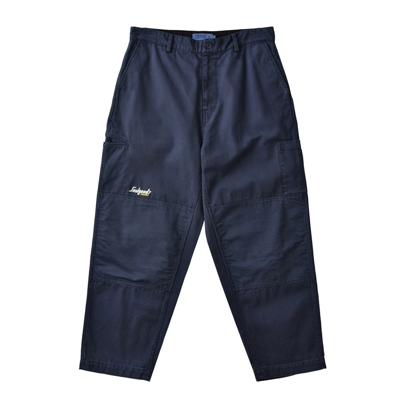 Washed Canvas Work Pants